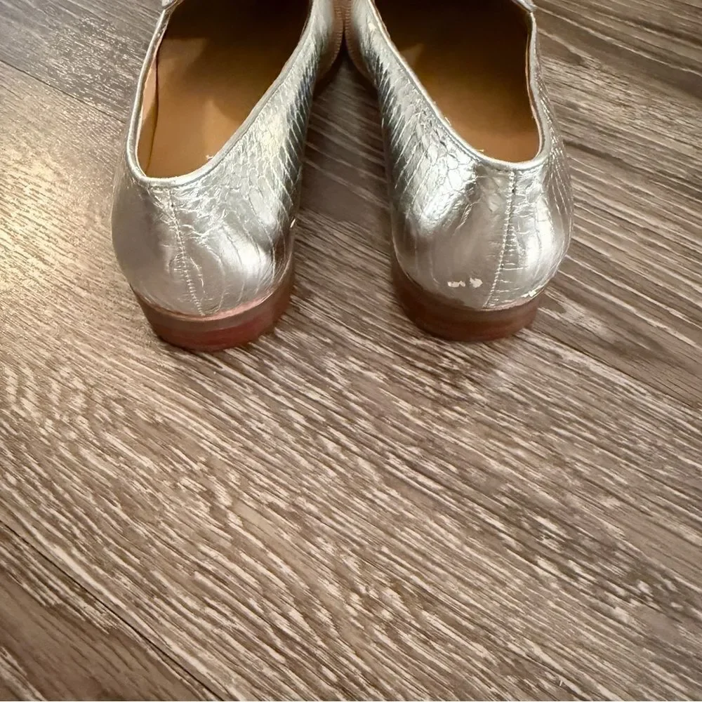 Lauren Ralph Lauren Women's Brindy Silver Loafer